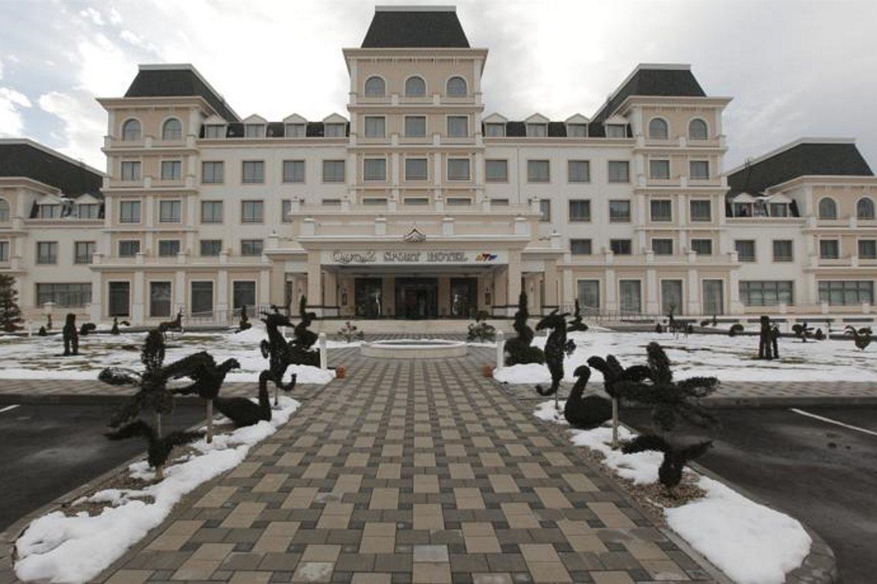 Gabala Garden Hotel Bagian luar foto